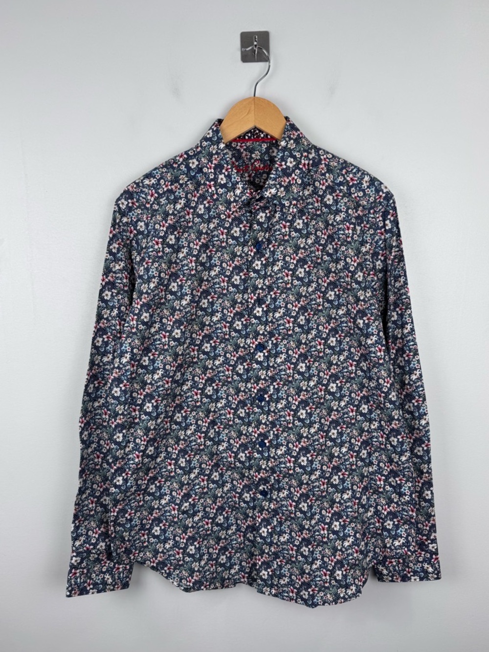 Robert Graham Men‎ Floral Button Down Shirt Size Medium